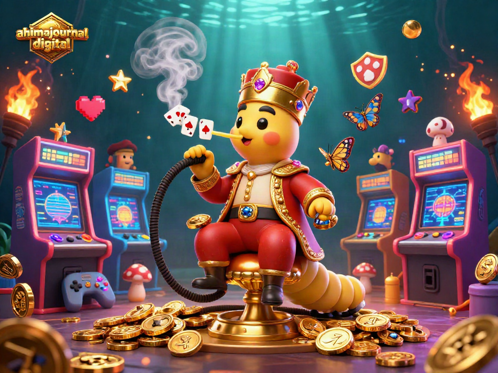 Engage with the thrilling ahimajournal-digital casino world featuring a vibrant 3D gaming scene.